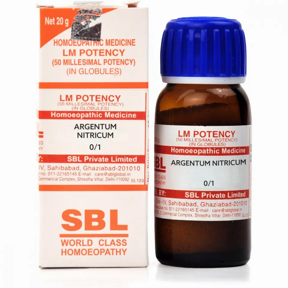 SBL Argentum Nitricum LM 0/1 (20g)