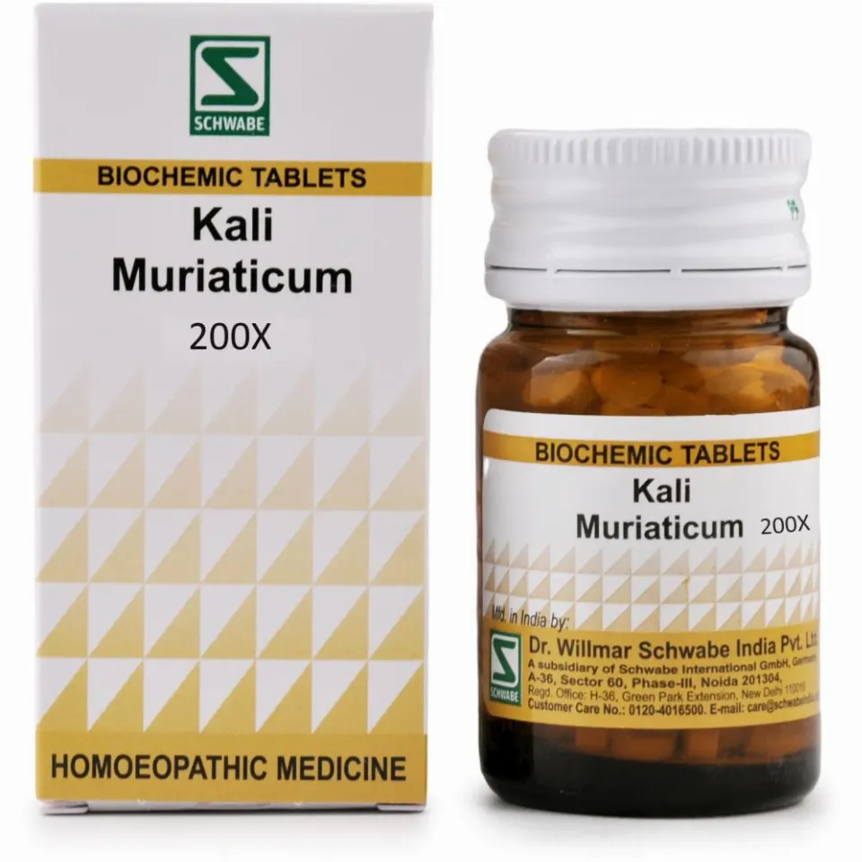 Willmar Schwabe India Kali Muriaticum 200X (20g)