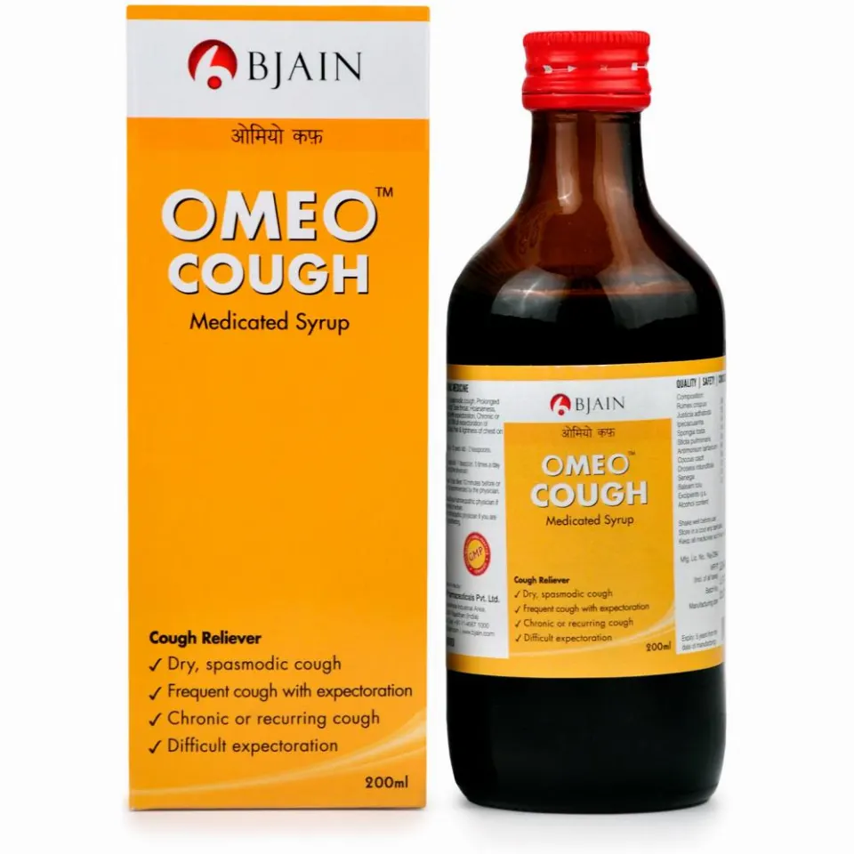 B Jain Omeo Cough Syrup (200ml)