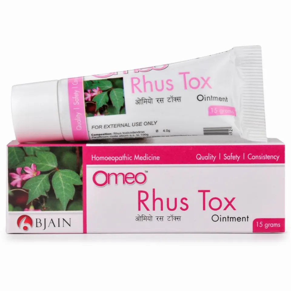 B Jain Omeo Rhus Tox Ointment (15g)