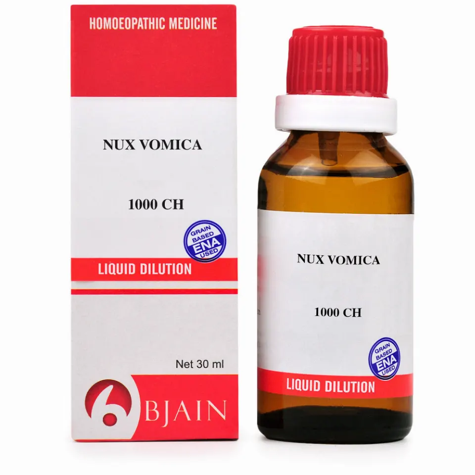 B Jain Nux Vomica 1000 CH (30ml)