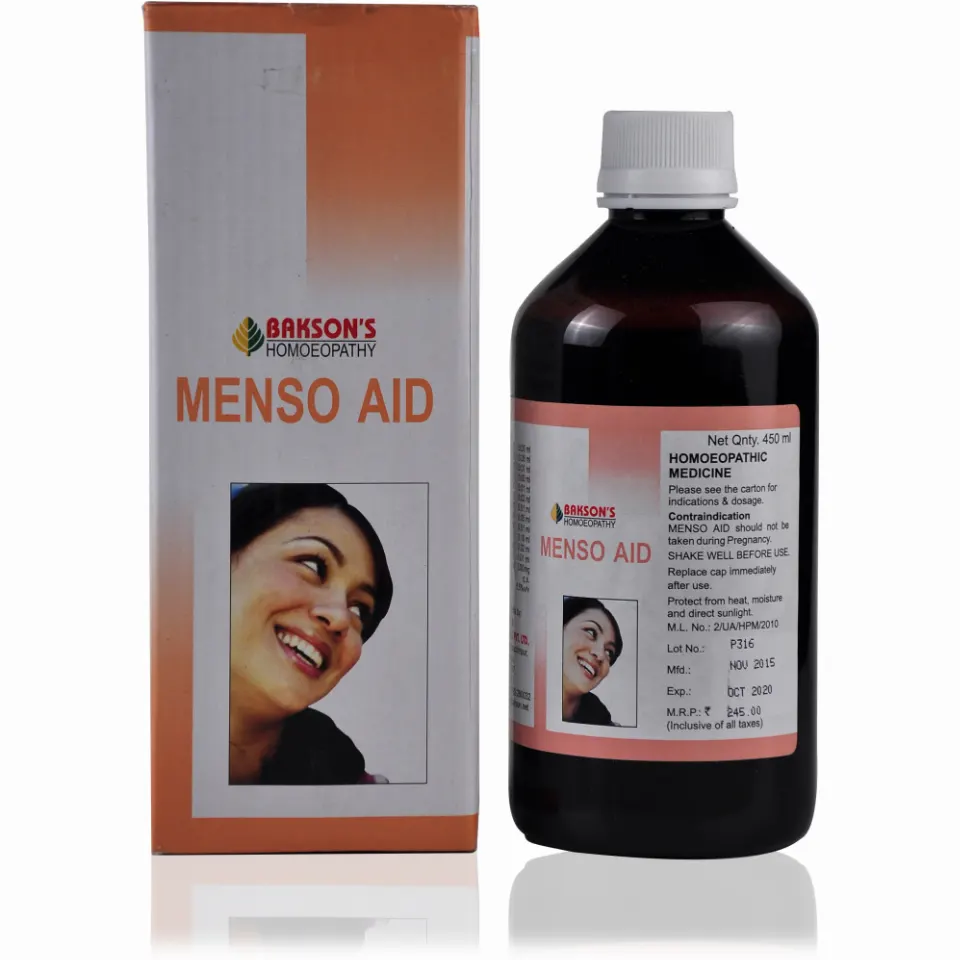 Bakson Menso Aid Syrup (450ml)