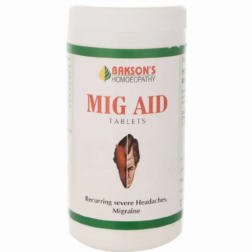Bakson Mig Aid Tablets (200tab)