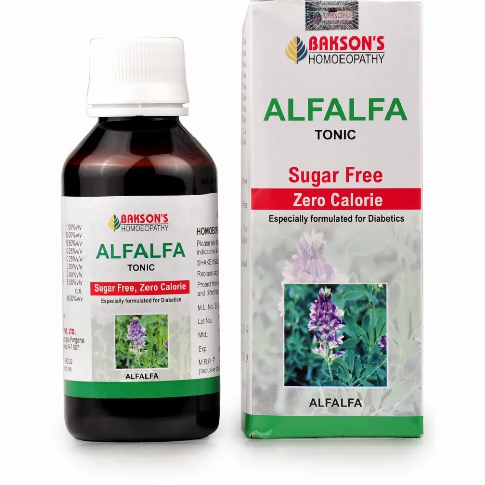 Bakson Alfalfa Tonic (Sugar Free) (115ml)