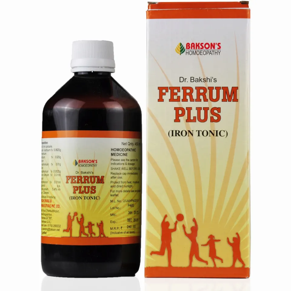 Bakson Ferrum Plus Tonic (450ml)
