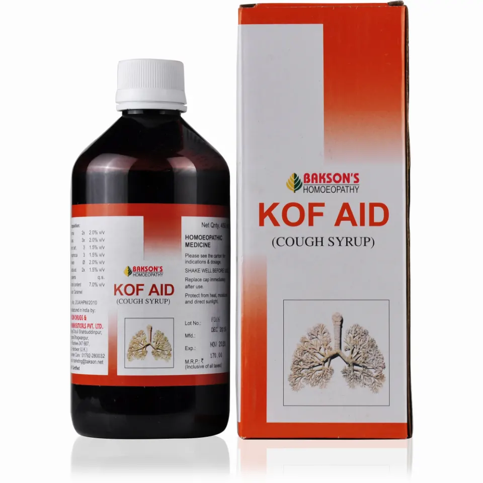 Bakson Kof Aid Syrup (450ml)