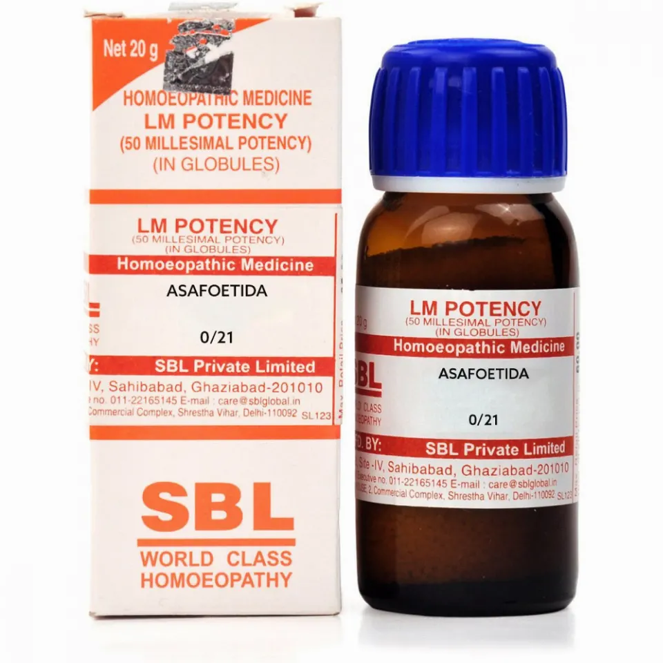 SBL Asafoetida LM 0/21 (20g)