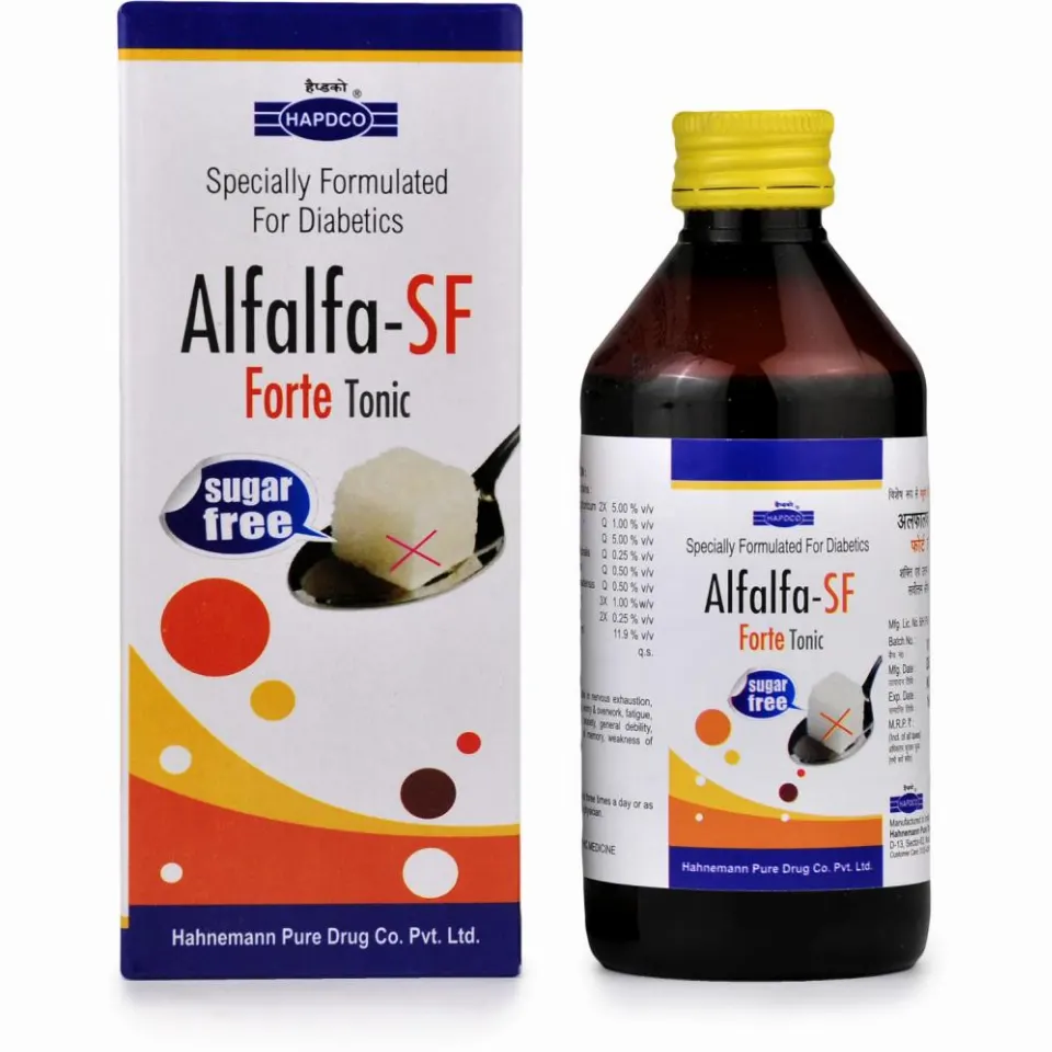 Hapdco Alfalfa SF Forte Tonic (Sugar Free) (200ml)