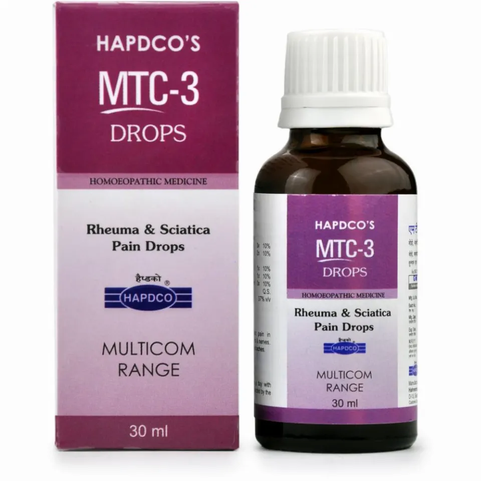 Hapdco MTC-3 (Rheuma & Sciatica Pain Drops) (30ml)