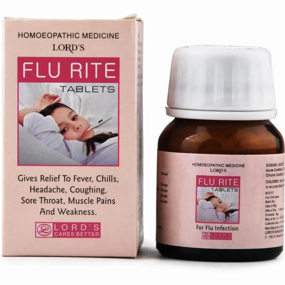 Lords Flu Rite Tablets (25g)