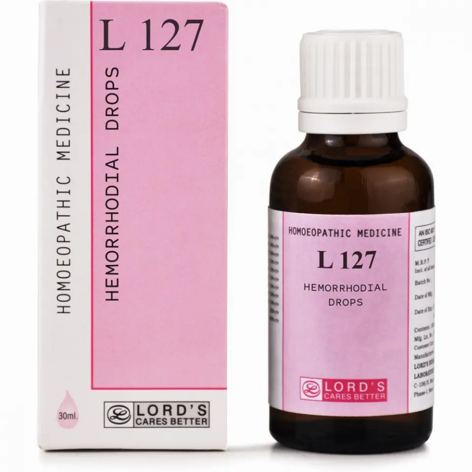 Lords L 127 Hemorrhodial Drops (30ml)
