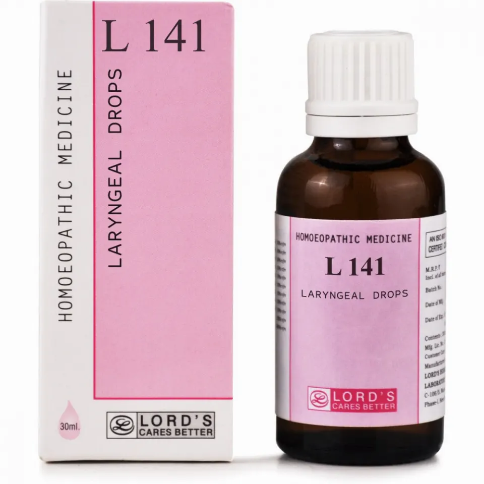 Lords L 141 Laryngeal Drops (30ml)