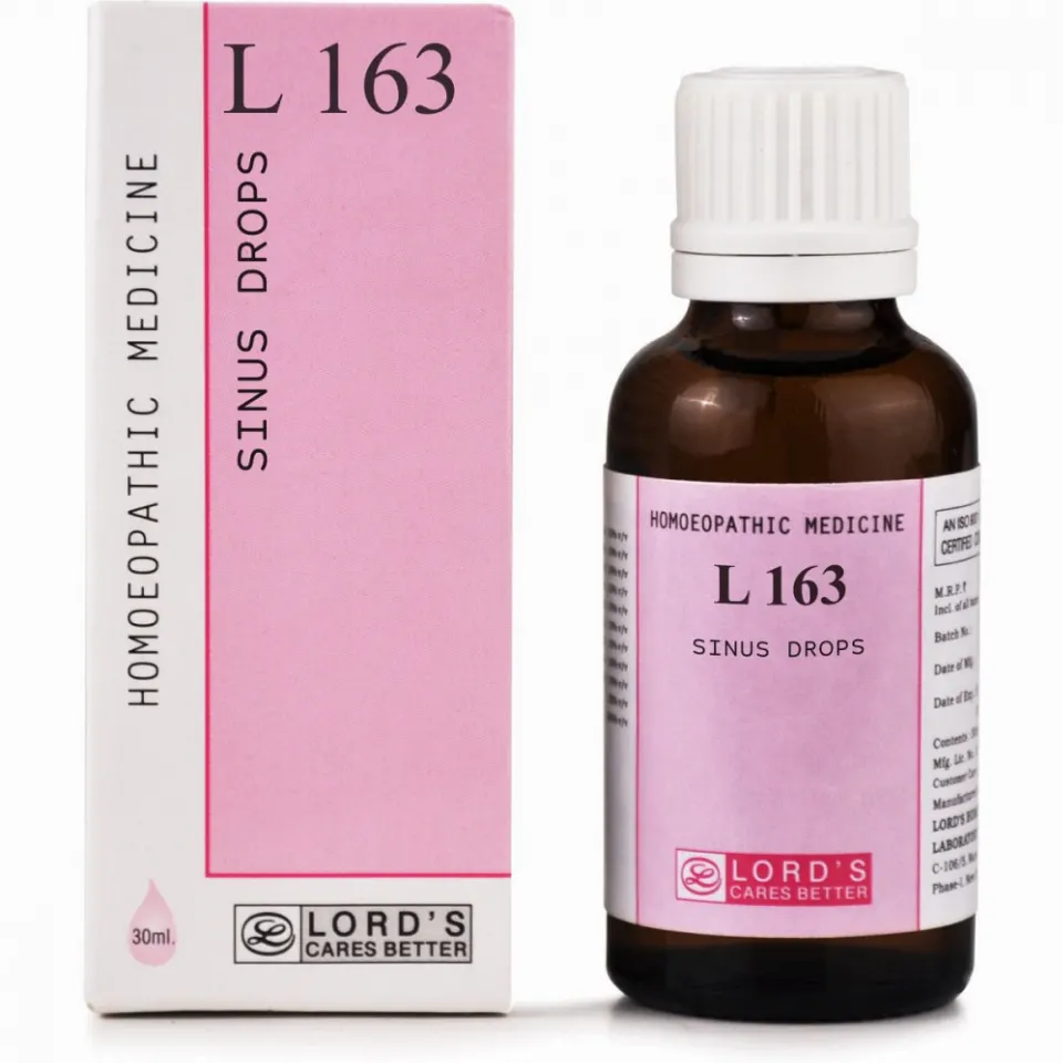Lords L 163 Sinus Drops (30ml)
