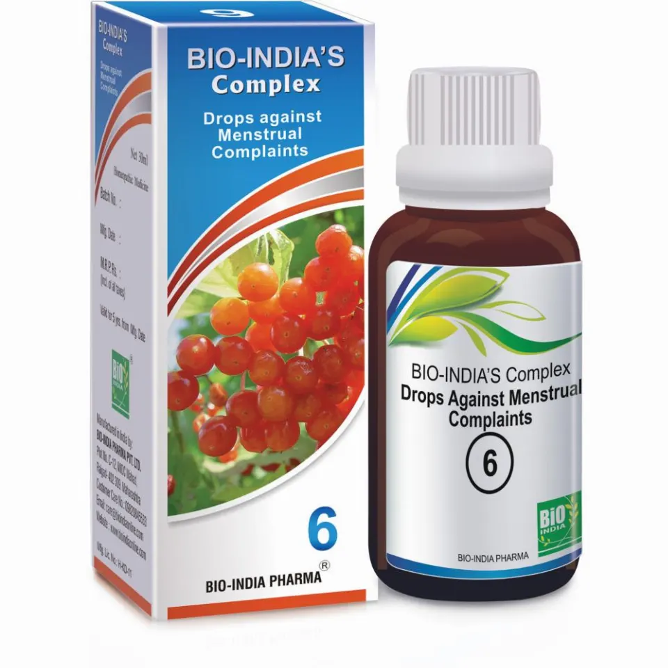Bio India Menstrual Complaint Drops (30ml)
