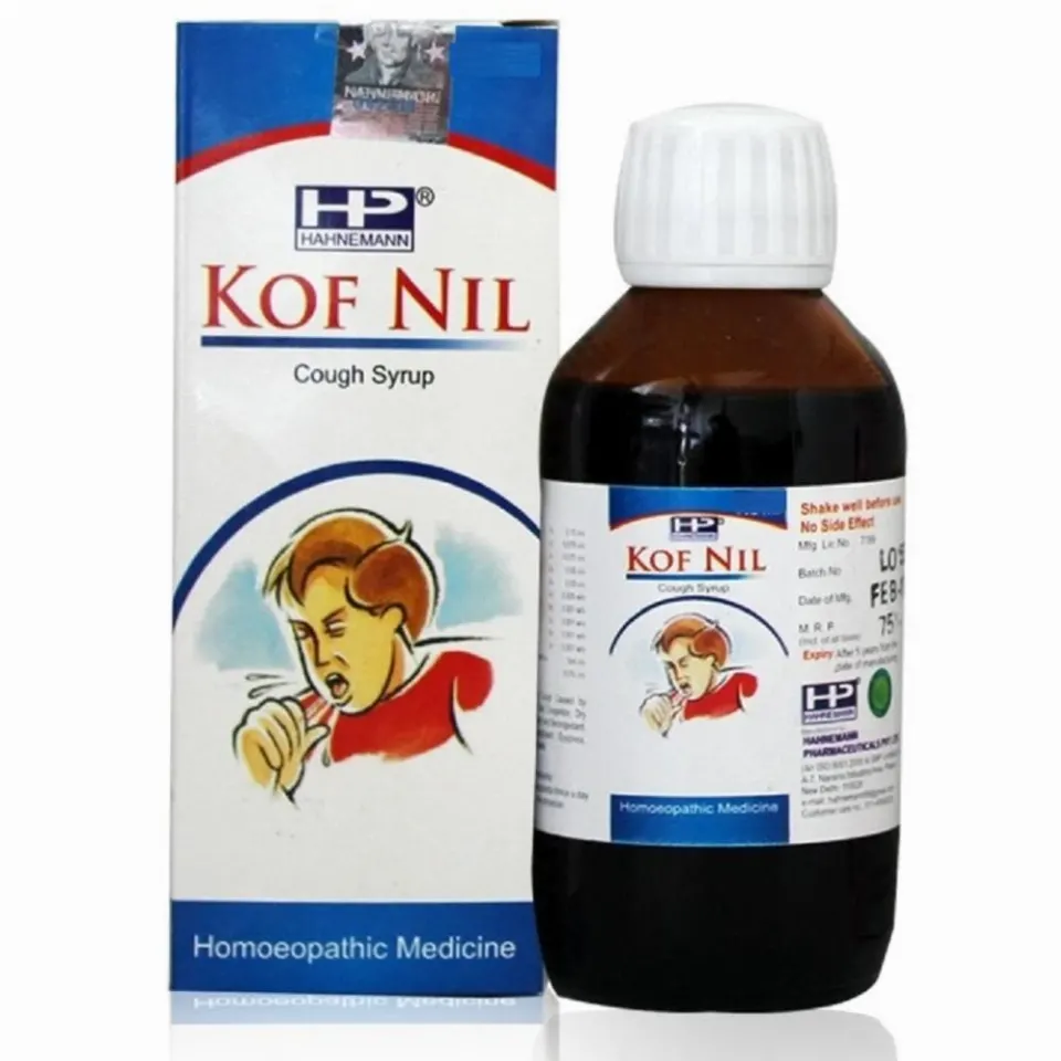 Hahnemann Kof Nil Cough Syrup (450ml)
