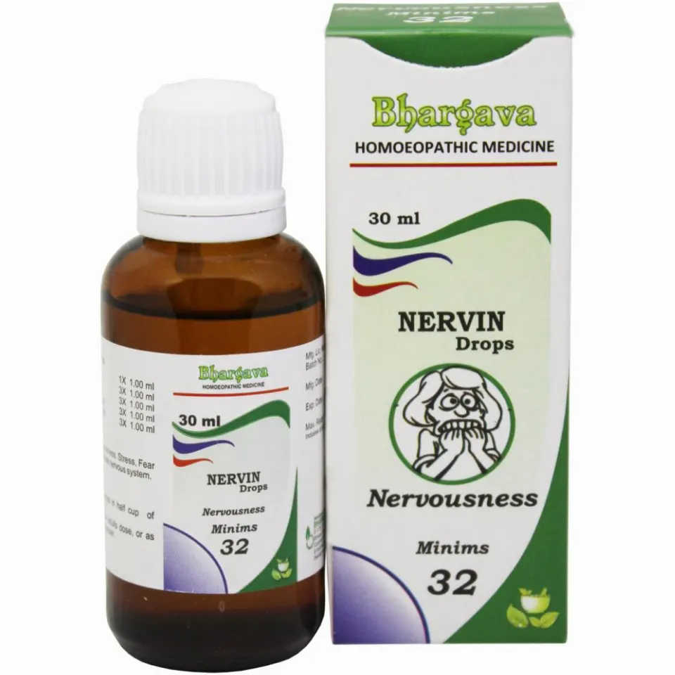 Dr. Bhargava Nervin Drops(Minims 32) (30ml)