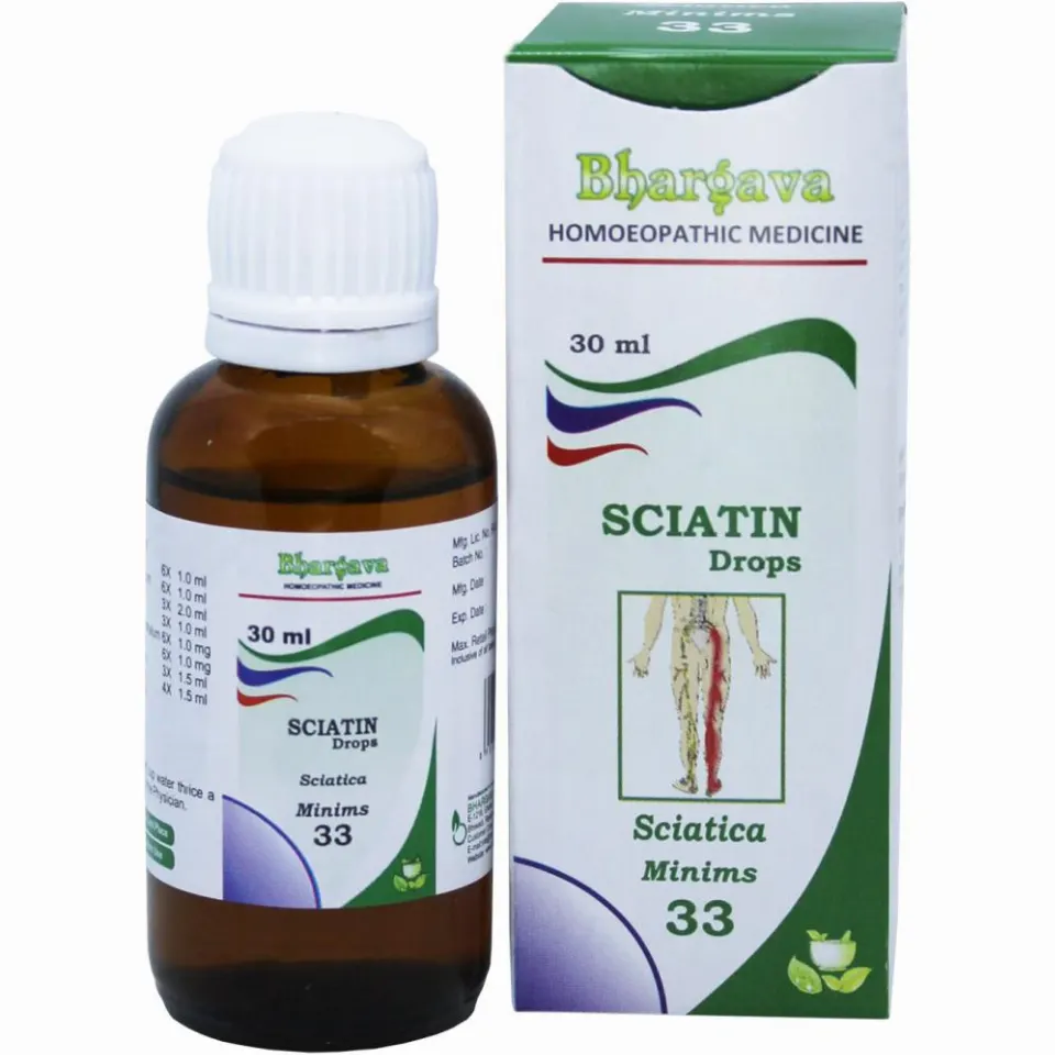 Dr. Bhargava Sciatin Drops(Minims 33) (30ml)