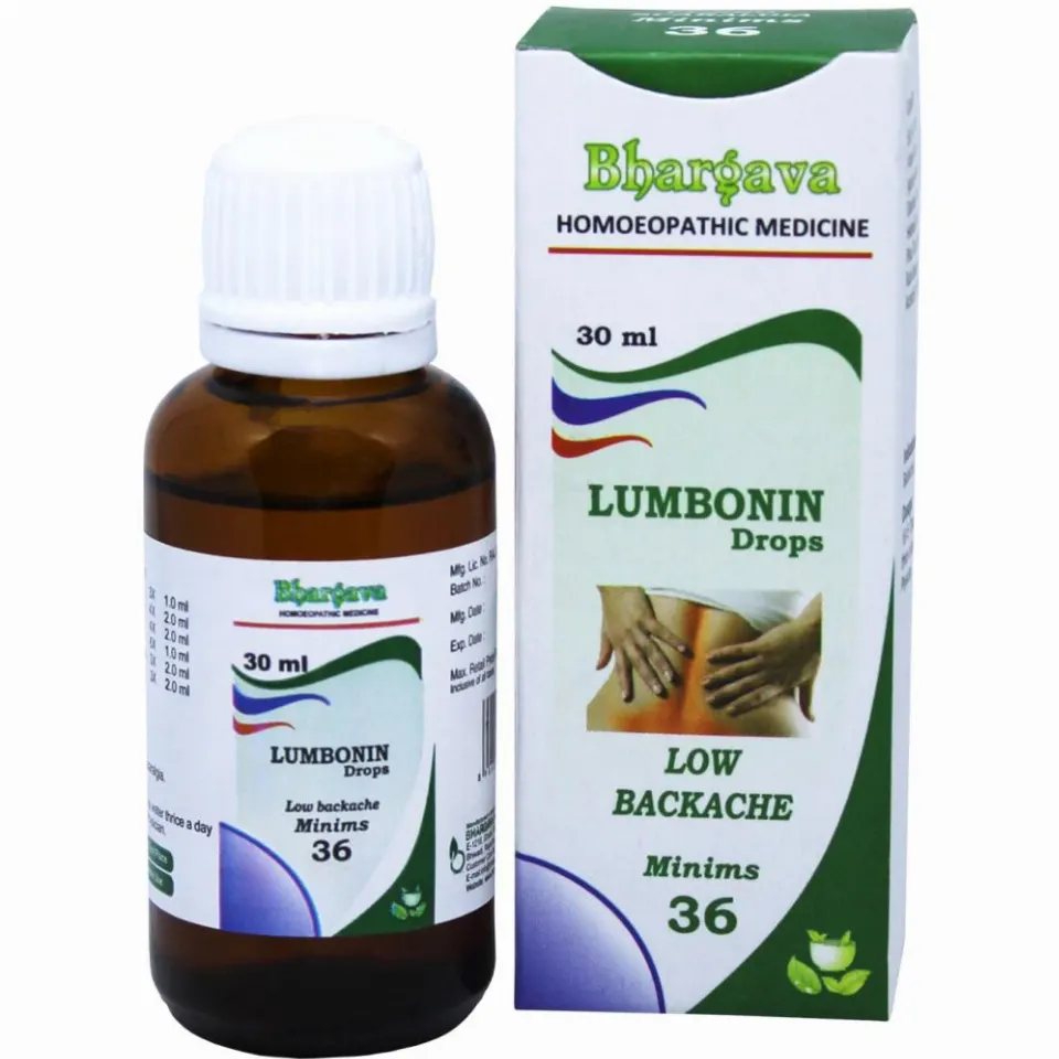 Dr. Bhargava Lumbonin Drops(Minims 36) (30ml)