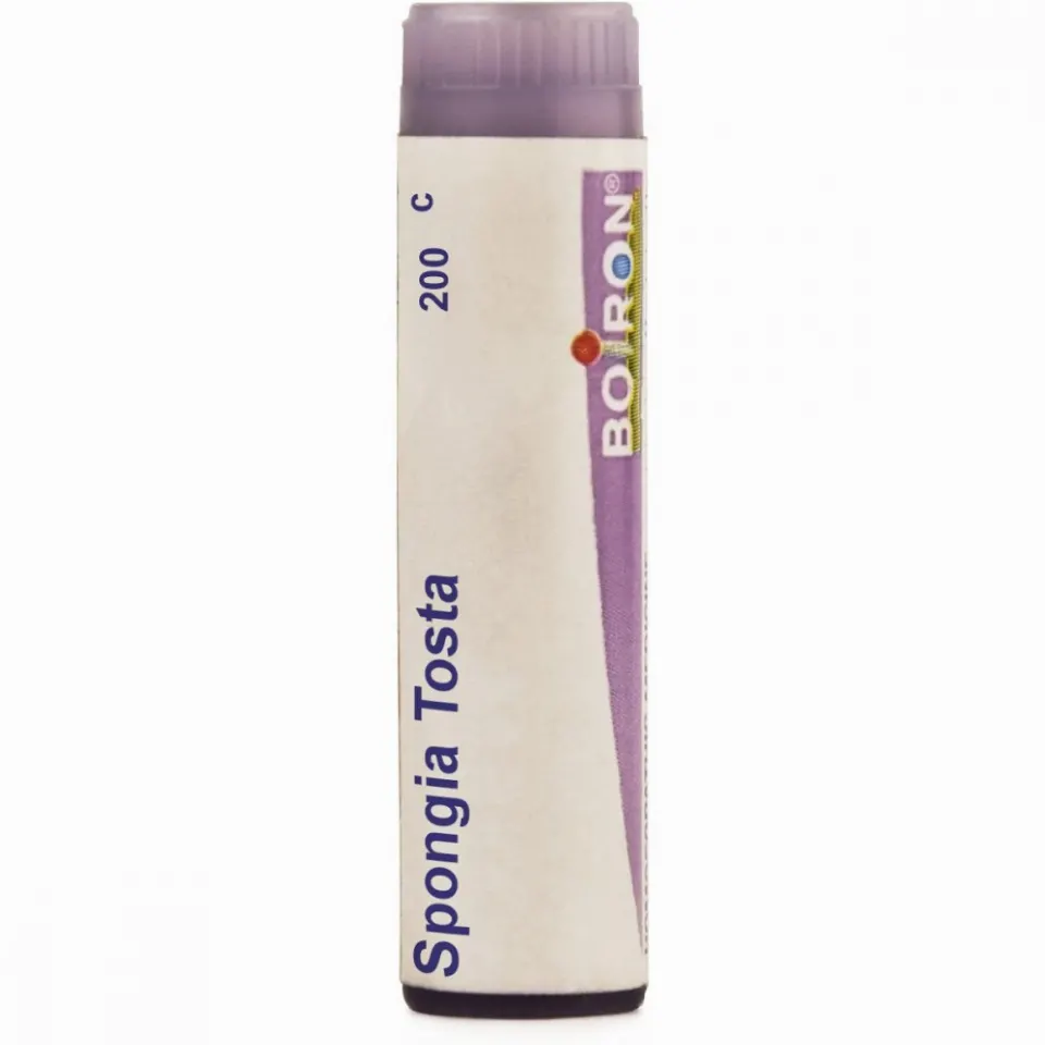 Boiron Spongia Tosta Multi Dose Pellets 200 CH (4g)