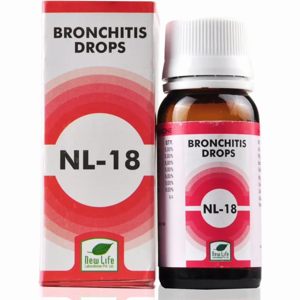 New Life NL-18 (Bronchitis Drops) (30ml)
