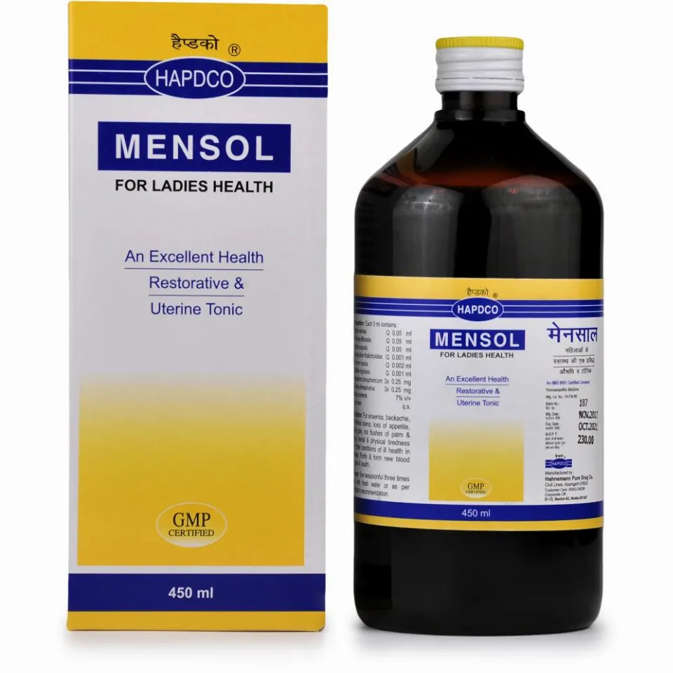Hapdco Mensol Syrup (450ml)
