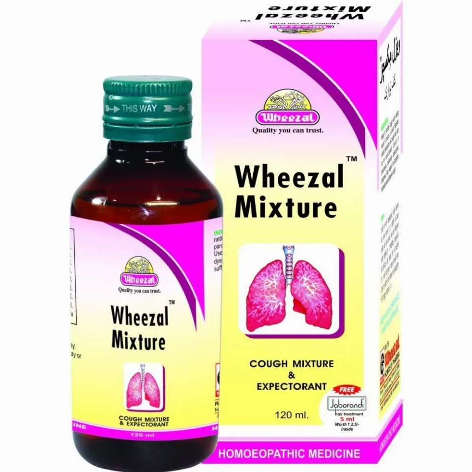 Wheezal Cough Mixture (120ml)