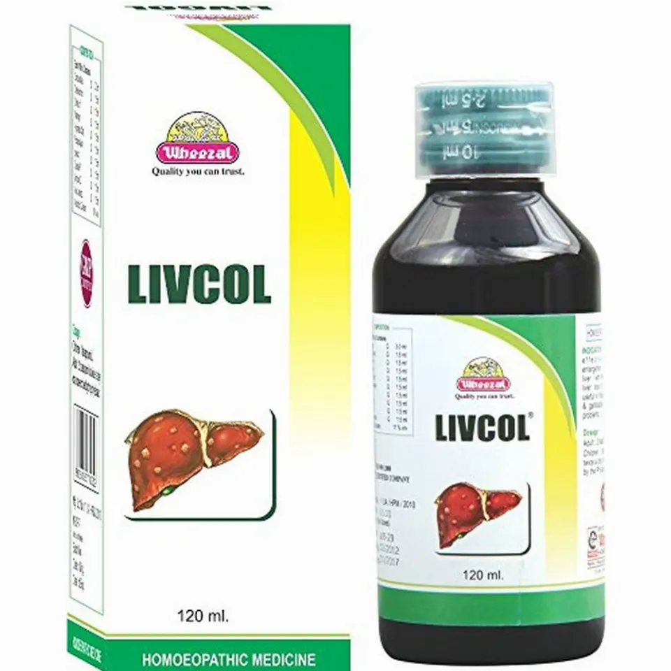 Wheezal Livcol Syrup (120ml)