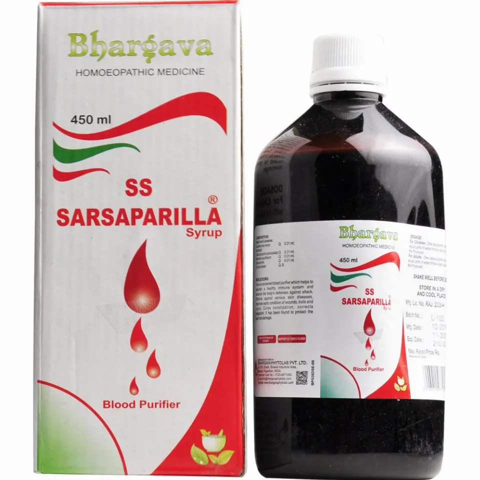 Dr. Bhargava Sarsaparilla Syrup (450ml)