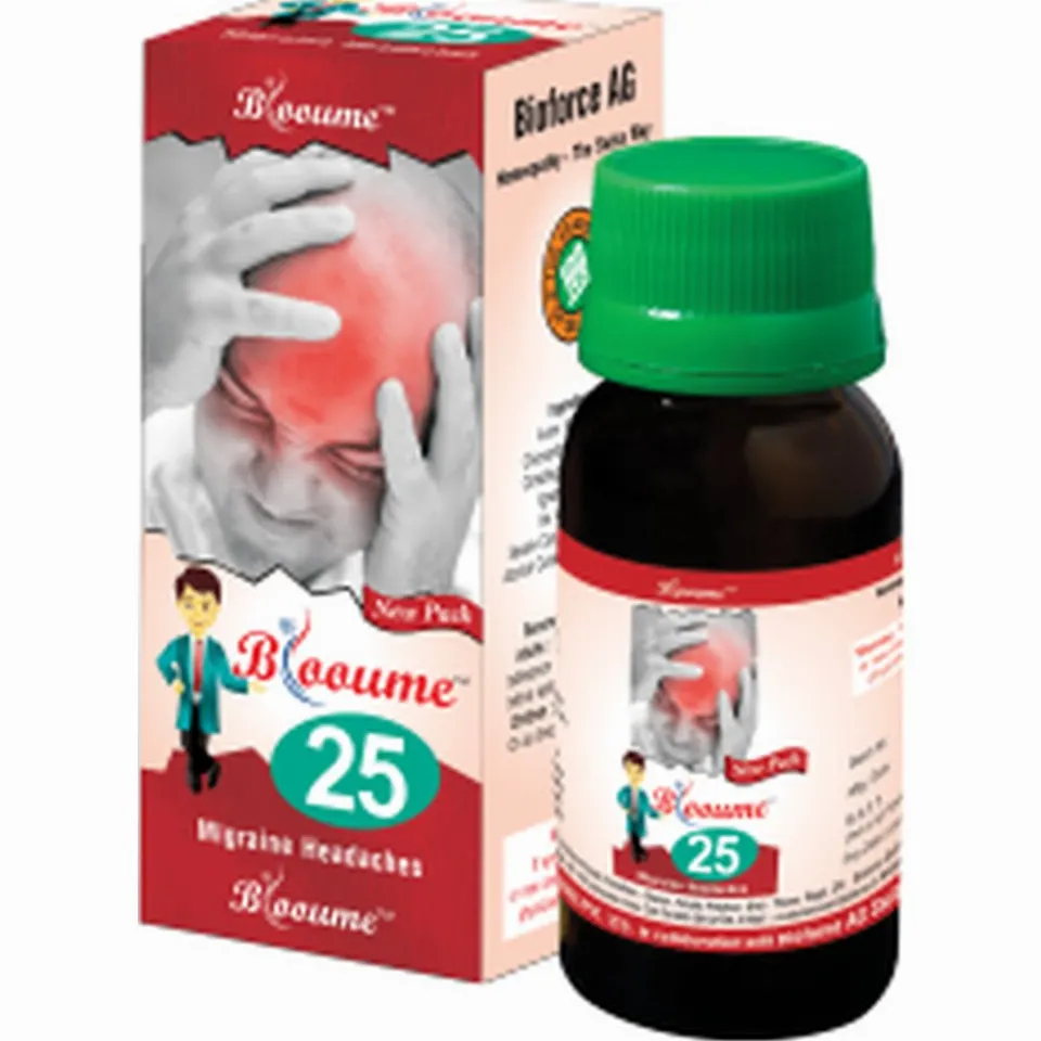 Bioforce Blooume 25 (Migrainosan) Drops (30ml)
