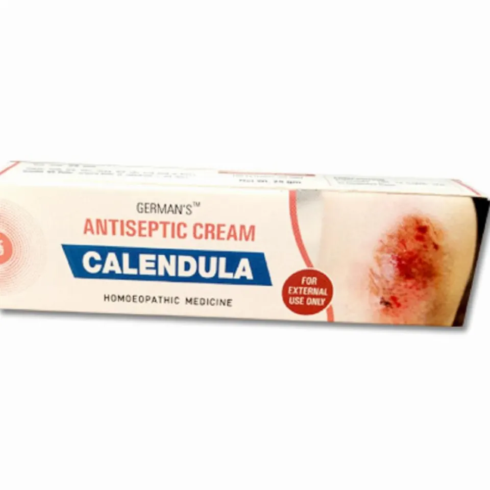 German Homeo Care & Cure Calendula Antiseptic Cream (25g)