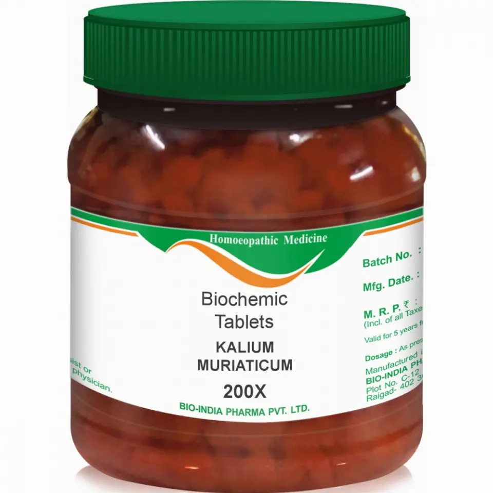 Bio India Kalium Muriaticum 200X (450g)