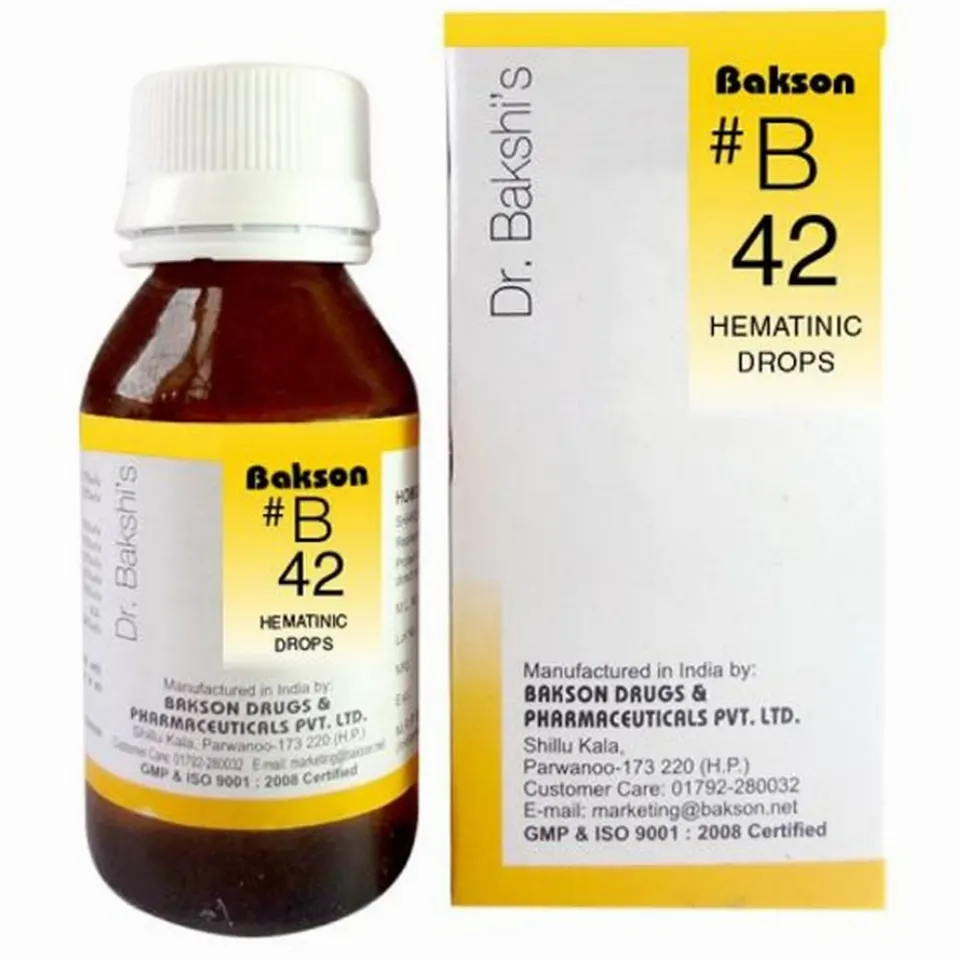 Bakson B42 Hematinic Drops (30ml)
