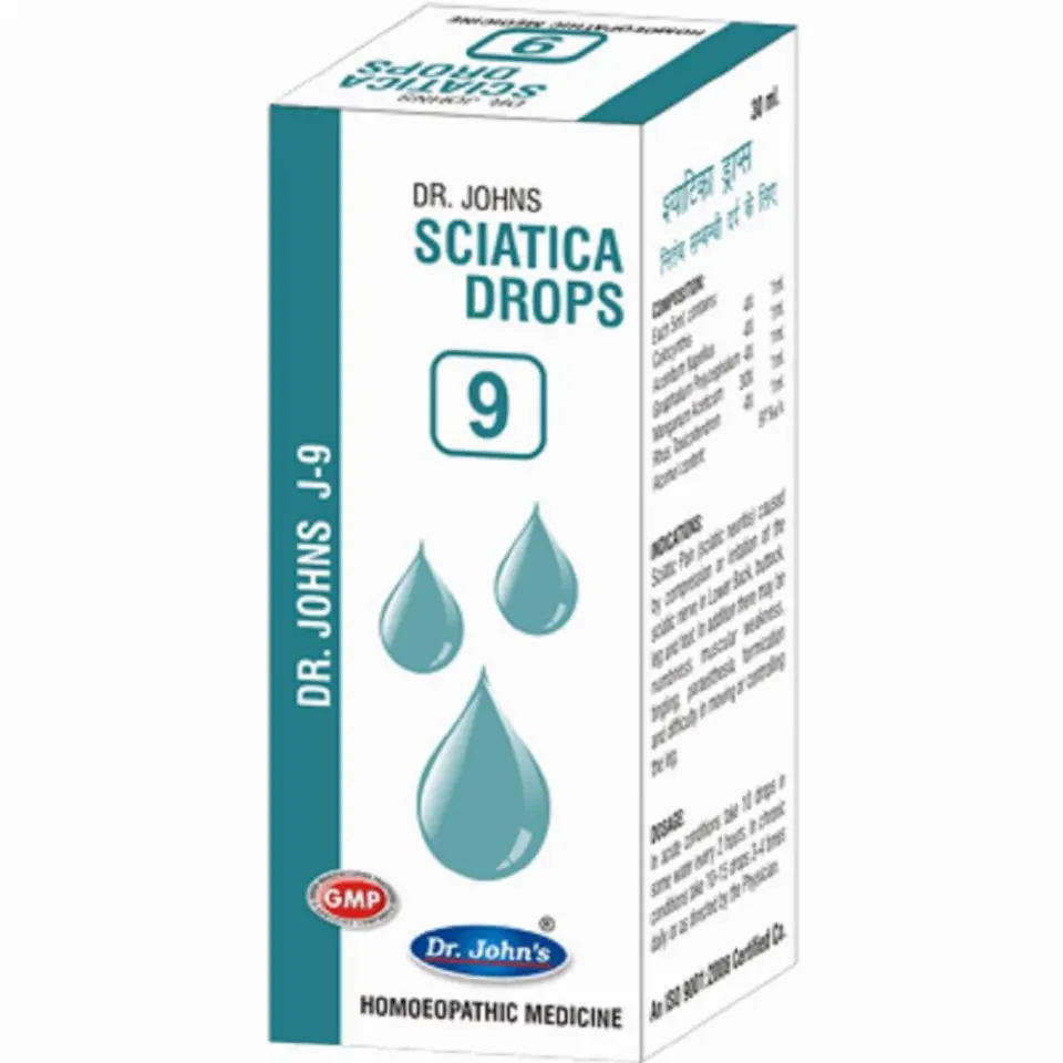 Dr John J 9 Sciatica Drops (30ml)