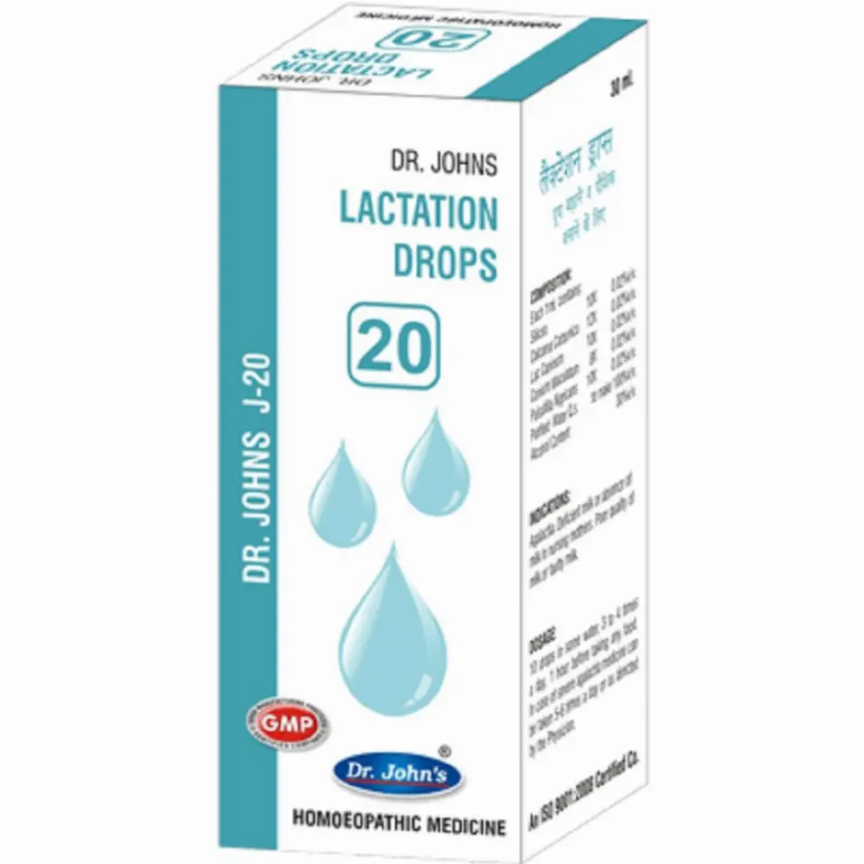 Dr John J 20 Lactation Drops (30ml)