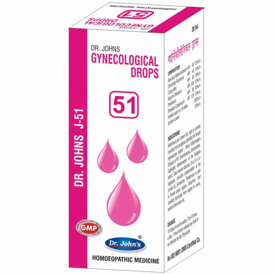 Dr John J 51 Gynecological Drops (30ml)