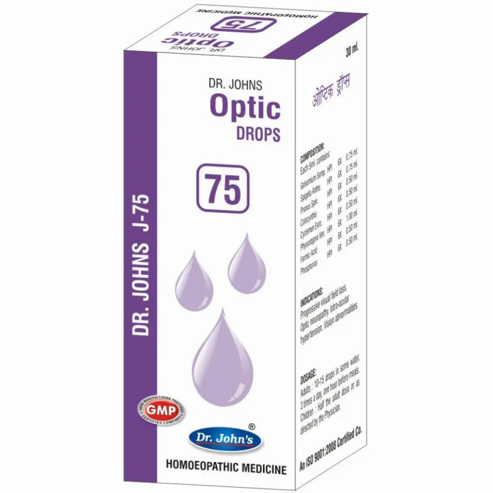 Dr John J 75 Optic Drops (30ml)