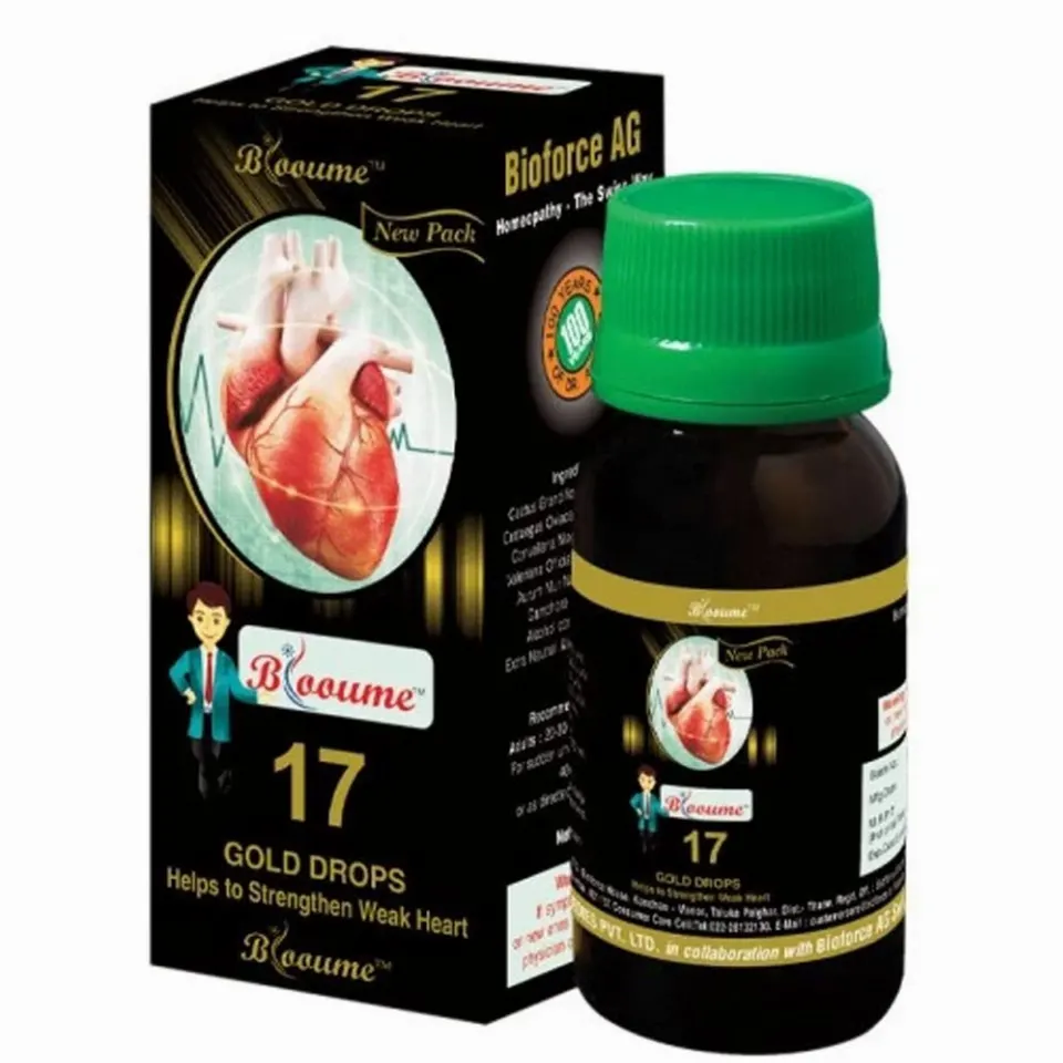 Bioforce Blooume 17 Heart Care Gold Drops (30ml)