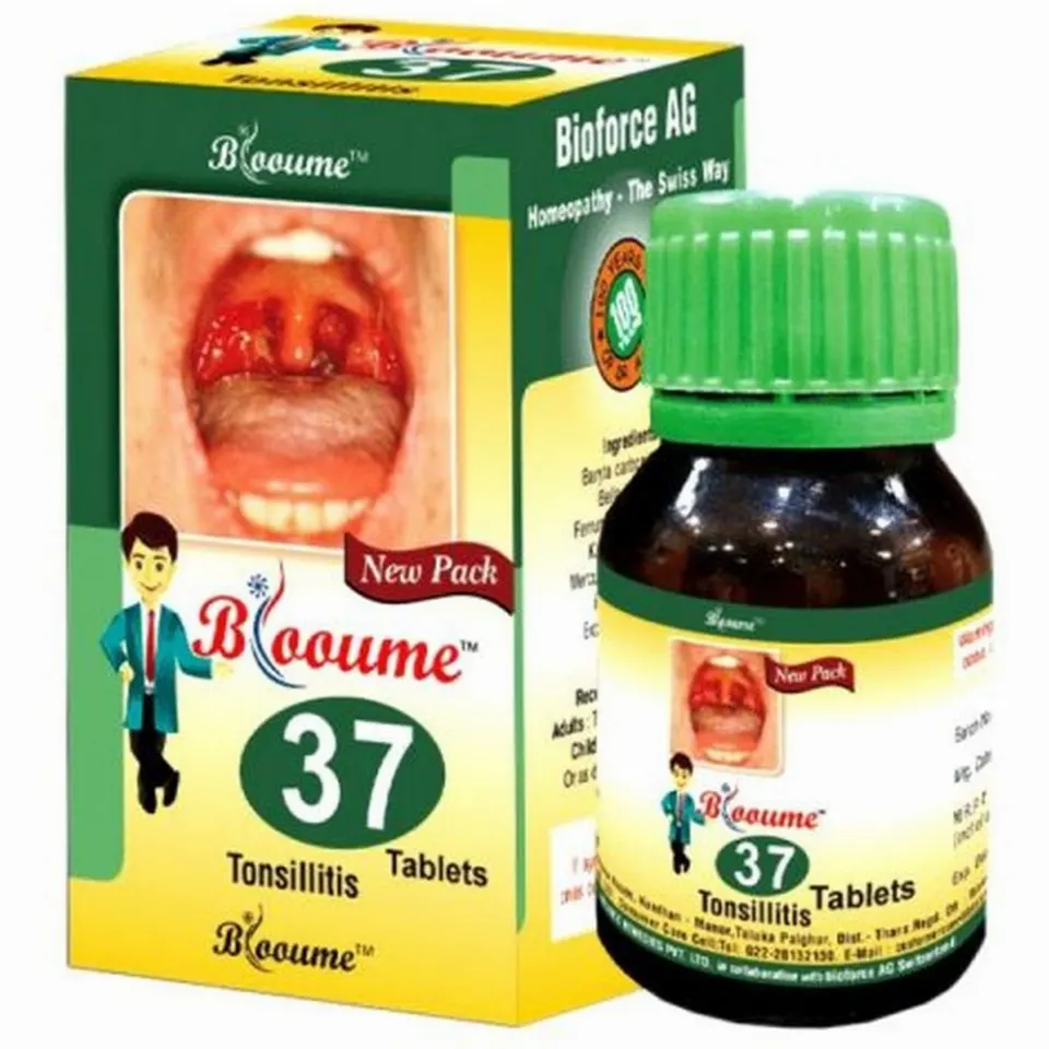 Bioforce Blooume 37 Tonsisan Tablets (30g)