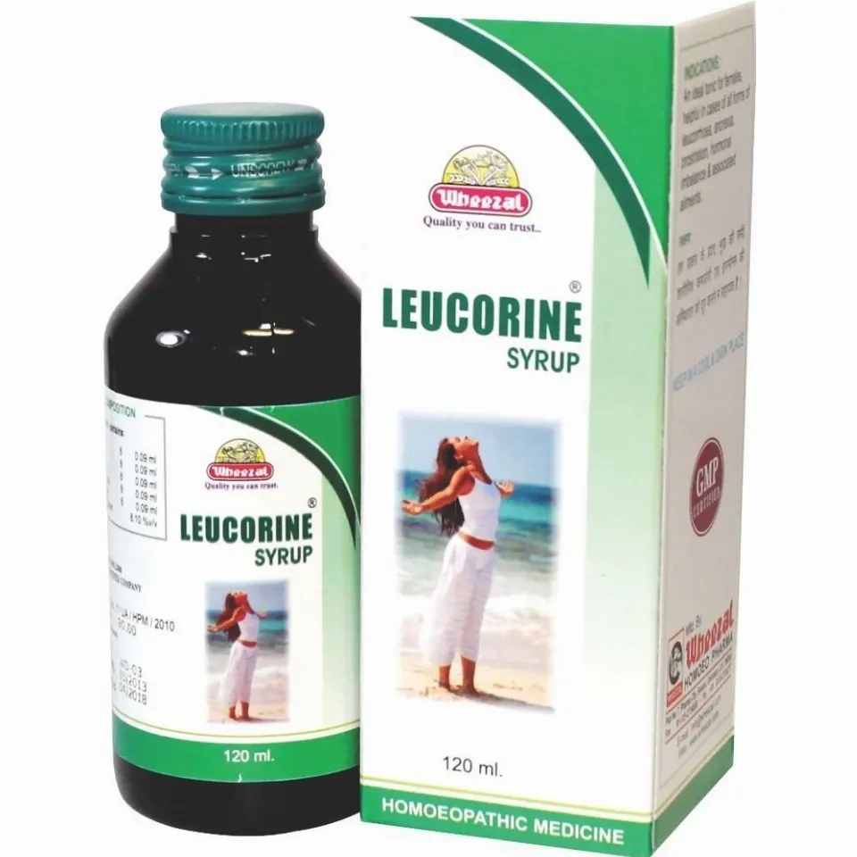 Wheezal Leucorine Syrup (120ml)