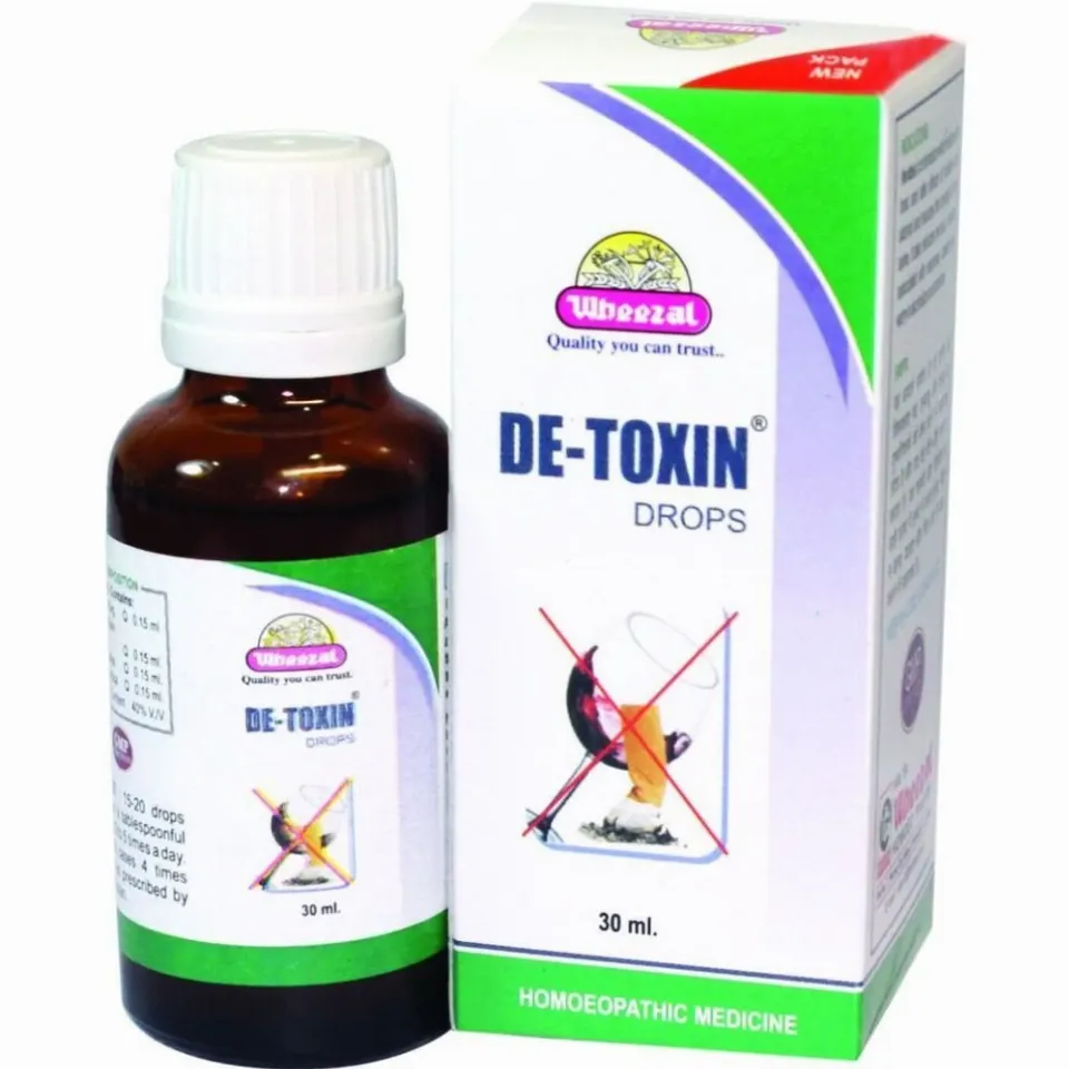 Wheezal De-Toxin Drops (30ml)