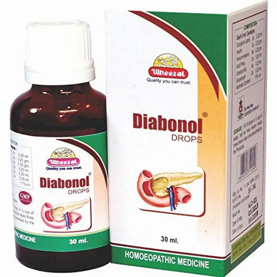 Wheezal Diabonal Drops (30ml)