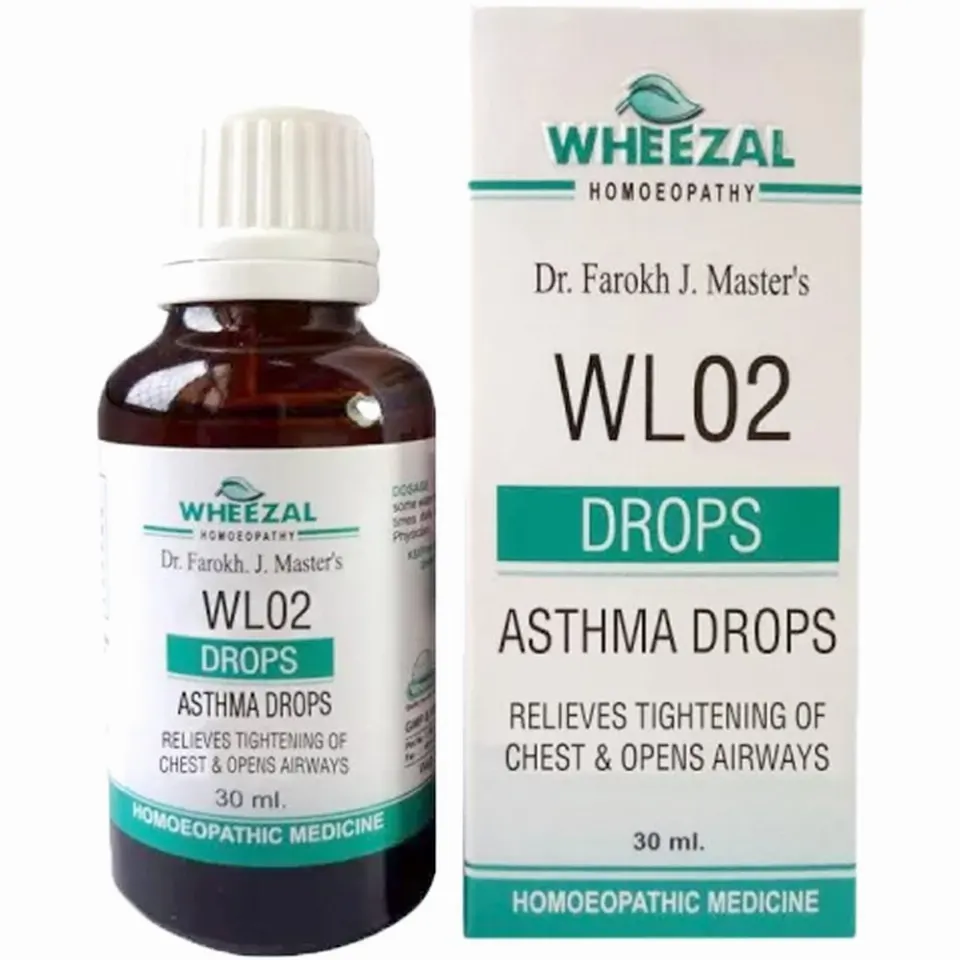 Wheezal WL-2 Asthma Drops (30ml)