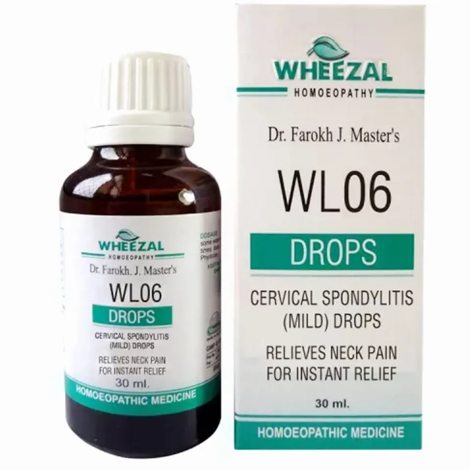 Wheezal WL-6 Cervical Spondylitis (Mild) Drops (30ml)