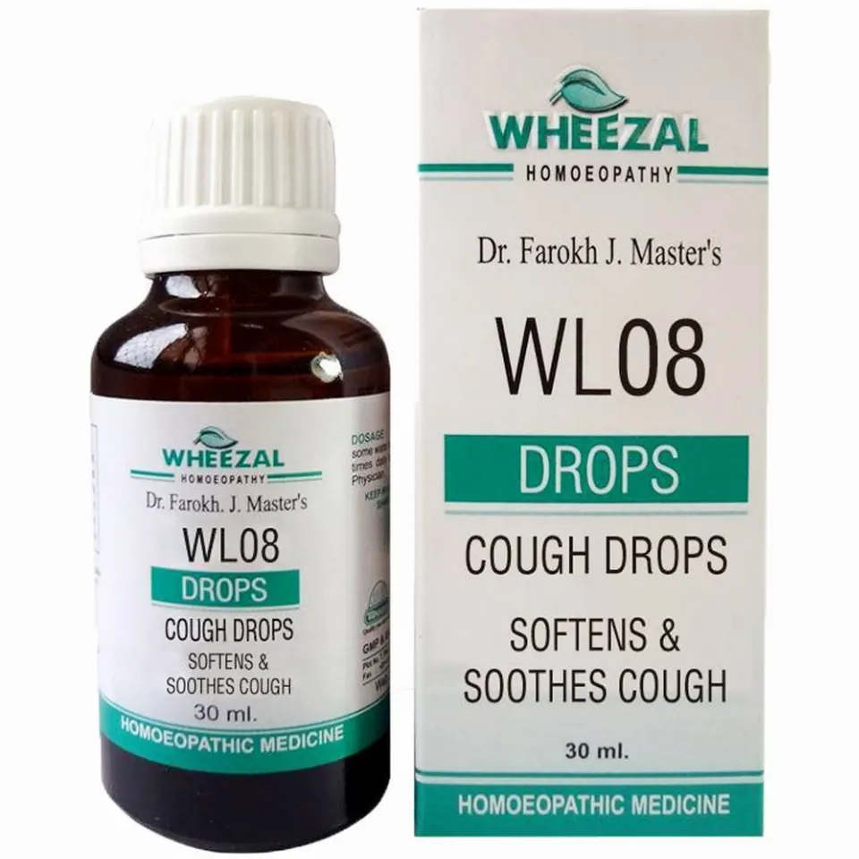 Wheezal WL-8 Cough Drops (30ml)
