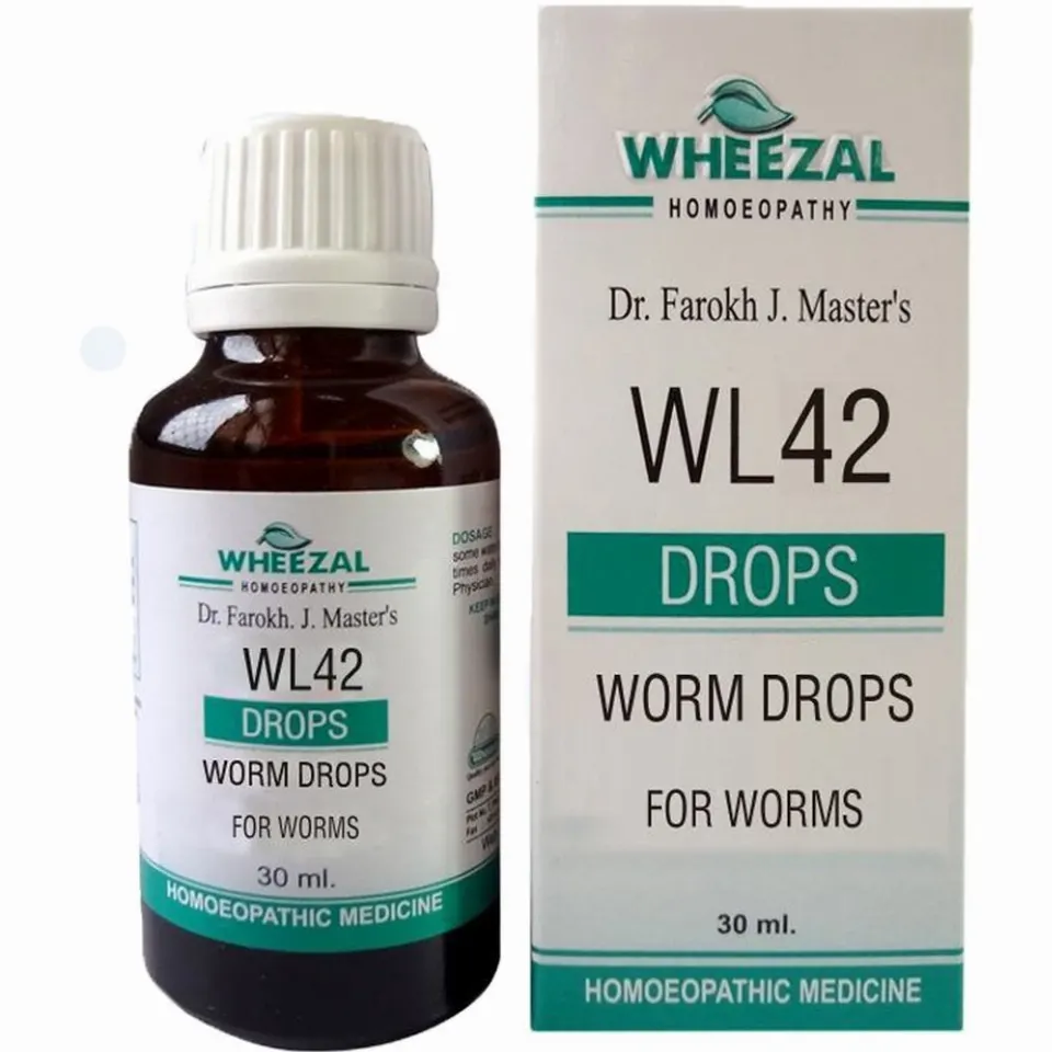 Wheezal WL-42 Worms Drops (30ml)