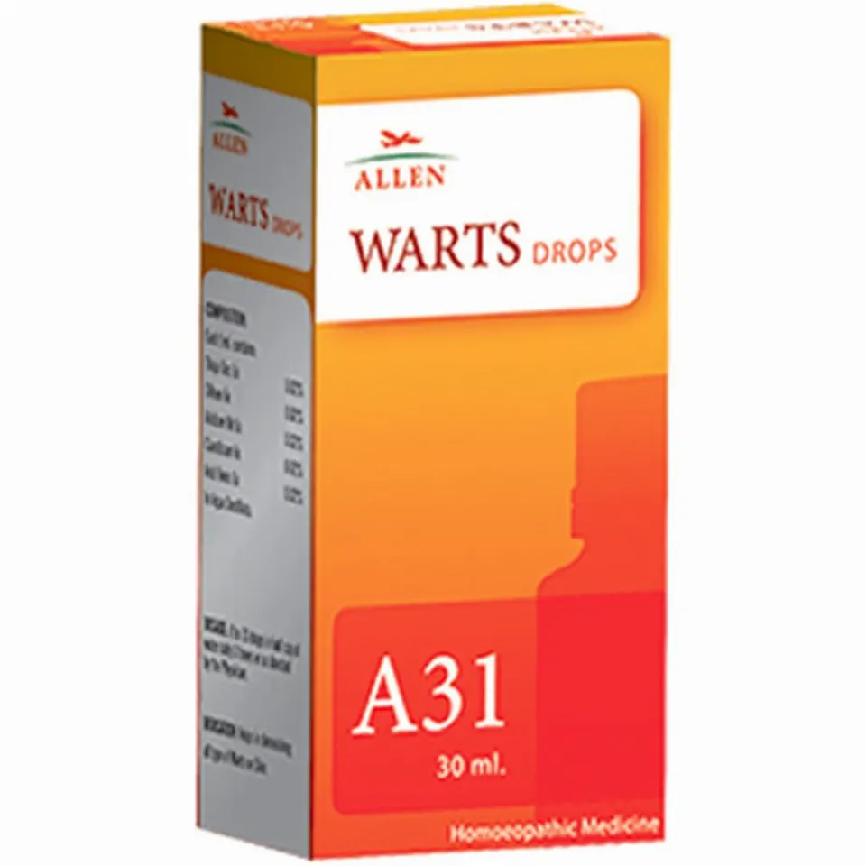 Allen A31 Wart Drops (30ml)