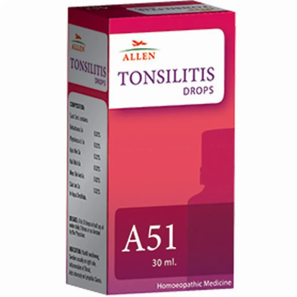 Allen A51 Tonsilitis Drops (30ml)
