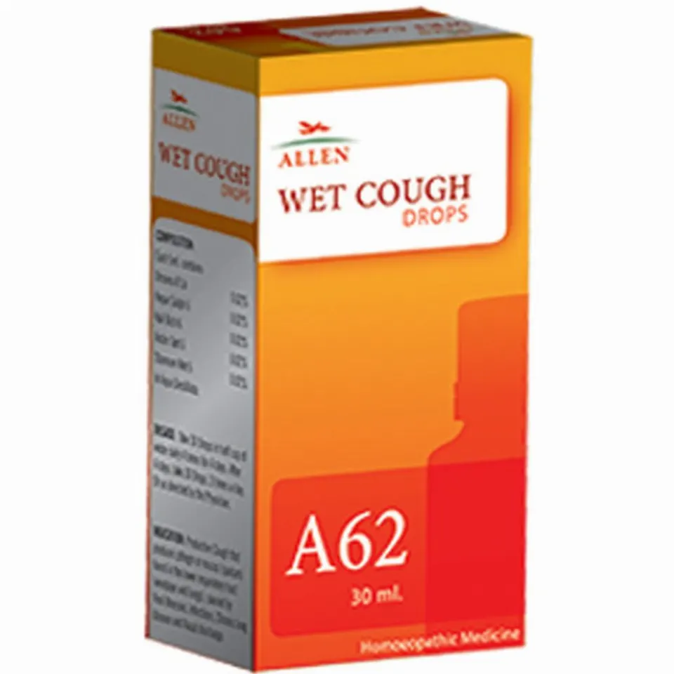 Allen A62 Wet Cough Drops (30ml)