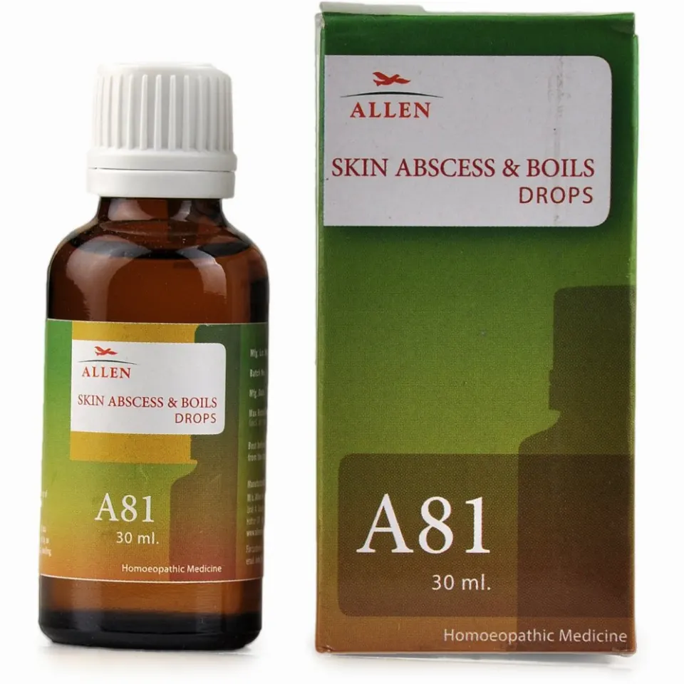 Allen A81 Skin Abscess And Boils Drops (30ml)