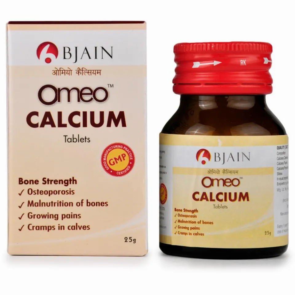 B Jain Omeo Calcium Tablets (25g)